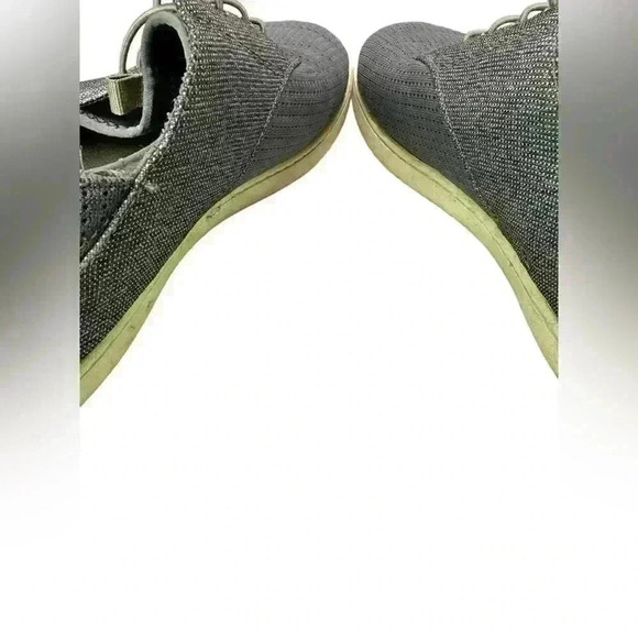 Olukai Men's Nohea Moku Gray Textile Loafers Shoes Size 9 - Picture 3 of 7